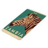  Zambia-Zebra Magneet (Linkerzijde)