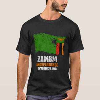 Zambiaanse onafhankelijkheid t-shirt