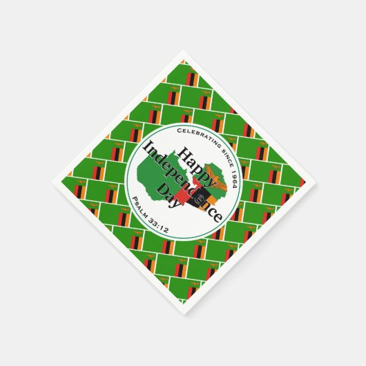 ZAMBIAANSE ONAFHANKELIJKHEID vieren Zambiaanse kra Servet (Hoek)