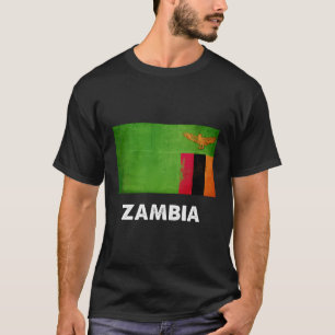Zambiaanse vlag Zambia T-shirt