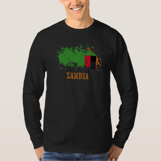 Zambian enthusiasts for Zambia and Zambia   T-shirt