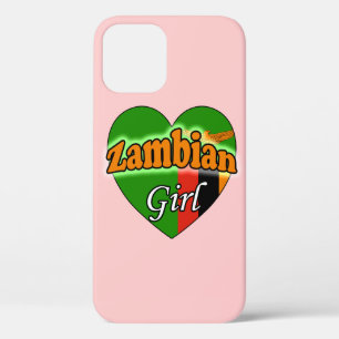 Zambian Girl iPhone 12 Hoesje