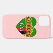 Zambische Meisje Case-Mate iPhone Case (Achterkant (horizontaal))