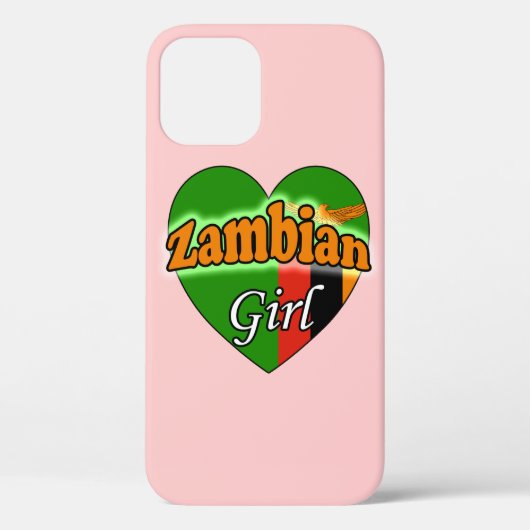 Zambische Meisje Case-Mate iPhone Case (Achterkant)
