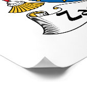 Zambrano Family Crest Poster (Hoek)