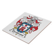 Zambrano Family Crest Tegeltje (Zijkant)