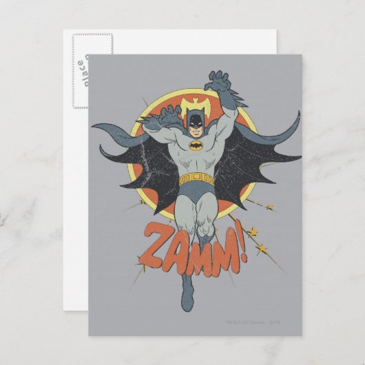 ZAMM Batman Graphic Briefkaart (Voorkant / Achterkant)