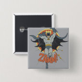 ZAMM Batman Graphic Vierkante Button 5,1 Cm (Voorkant /achterkant)
