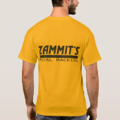 Zammit's Metal Racking T-shirt (Achterkant)