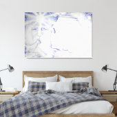 Zamolexis en de Dacische Sfinx Canvas Afdruk (Insitu (Slaapkamer))