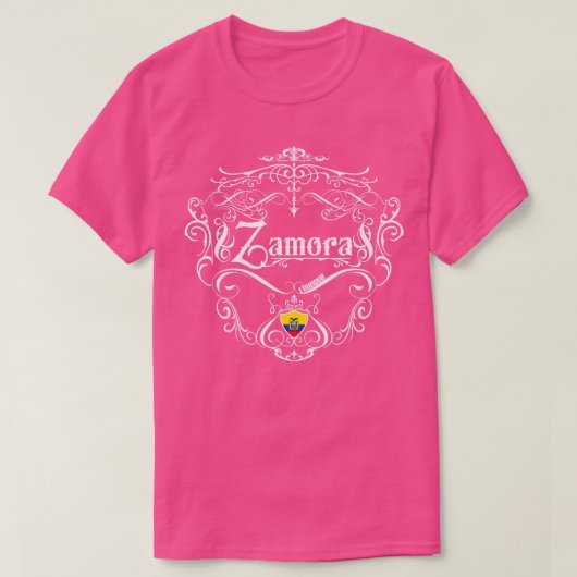 Zamora ontwerp 1 t-shirt (Design voorkant)