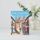 ZAMORA SPANJE BRIEFKAART (Staand voorkant)