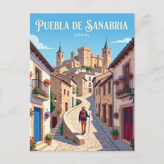 ZAMORA SPANJE BRIEFKAART (Voorkant)
