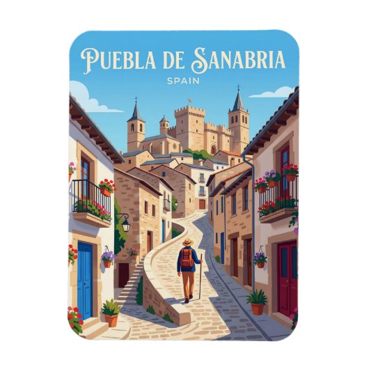ZAMORA SPANJE MAGNEET (Verticaal)