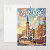 Zamość Polen Briefkaart (Voorkant / Achterkant)
