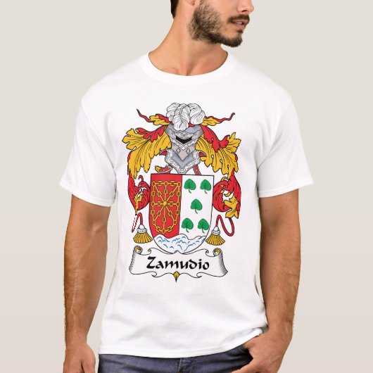 Zamudio Family Crest T-shirt (Voorkant)