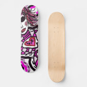 Zan Hanhof Anime Girl Skateboard (Voorkant)