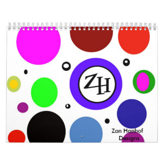 Zan Hanhof Original Artwork Calender. Kalender