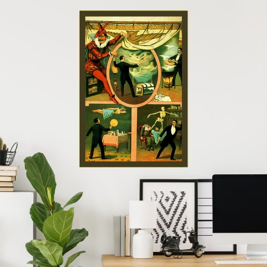 Zan Zig ~ Magicisch Poster (Thuiskantoor)