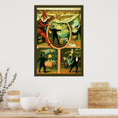 Zan Zig ~  Magicisch Poster (Keuken)