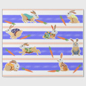 Zanahorias y Conejitos Cadeaupapier (Vlak)