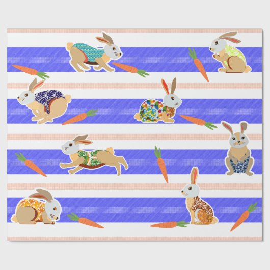 Zanahorias y Conejitos Cadeaupapier (Vlak)