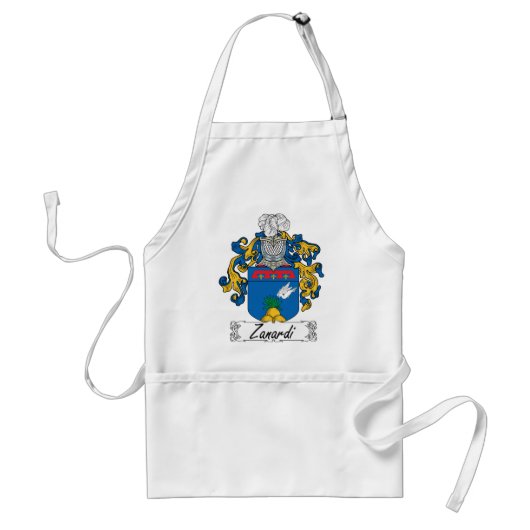 Zanardi Family Crest Standaard Schort (Voorkant)