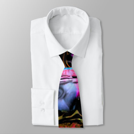 Zand Abstract Stropdas (Gebonden)