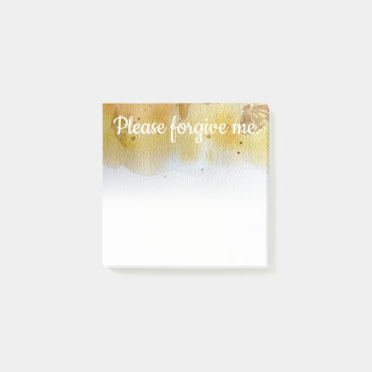 Zand achtergrondblocnote - (hooponopono #2) post-it® notes (Voorkant)