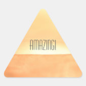 Zand "Amazing"-Sticker Sticker (Voorkant)