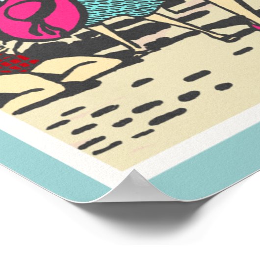 Zand-and-strand_-afbeelding  MODE STIJL Poster (Hoek)