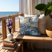 Zand Beige Bruin Grijs Blauwgroen Blauw Kringen Ku