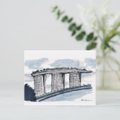 Zand Briefkaart (Staand voorkant)