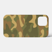 Zand Bruin Groen Camo Case-Mate iPhone Case (Achterkant (horizontaal))