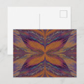Zand Butterfly 21 Briefkaart (Voorkant / Achterkant)