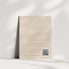 Zand | Details over het script All-in-One watermer Informatiekaartje