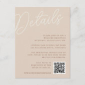 Zand | Details over het script All-in-One watermer Informatiekaartje (Voorkant)