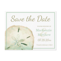 Zand Dollar Beach Save the Date