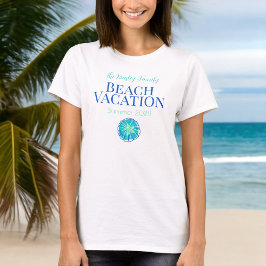 Zand Dollar Custom Beach Cruise Reunion Vakantie T-shirt