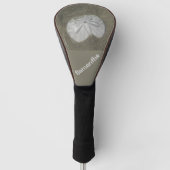 Zand Dollar Foto Natte Zand Natuur Kuststrand Golfheadcover (Voorkant)