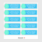 Zand Dollar Kunst Individuele Adres Mailing Labels (Vel)