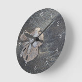 Zand-dollar op zand ronde klok (Hoek)