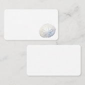 Zand Dollar Photo Flat Note Kaarten Notitiekaartje (Voorkant / Achterkant)