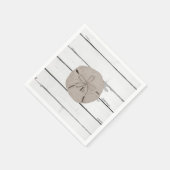 Zand Dollar Schilderen Strand Schip Servet (Hoek)