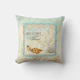 Zand Dollar Shell Kuststrand Home Decor Kussen