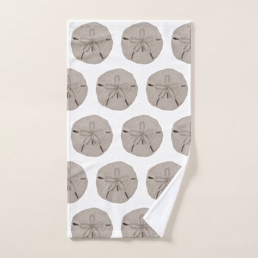 Zand Dollar Strand Badhanddoek Set Bad Handdoek (Handdoek)