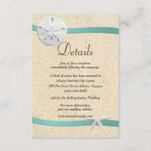 Zand Dollar Strand Bruiloft Details