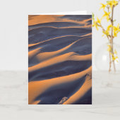 Zand Dune Abstracte Kaart (Gele Bloem)