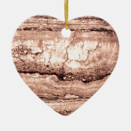 Zand Dune Granite, geelbruine steensteen Keramisch Ornament