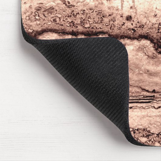 Zand Dune Granite, geelbruine steensteen Muismat (Hoek)